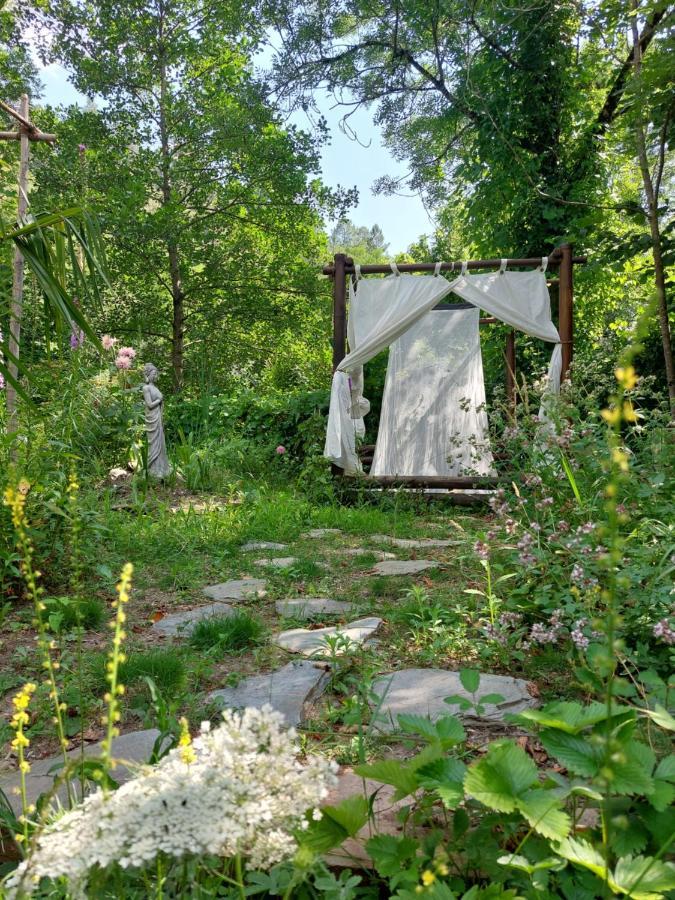 Chambres D'Hotes Dans Mas Avec Jardin En Bord De Riviere Saumane Exterior photo
